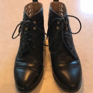 Lucky Brand black booties